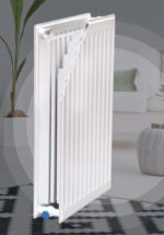RADIATEUR À PANNEAU ERFU 90X80 CM - TYPE 22 - 1916 WATTS - BLANC RAL 9016 – Image 5