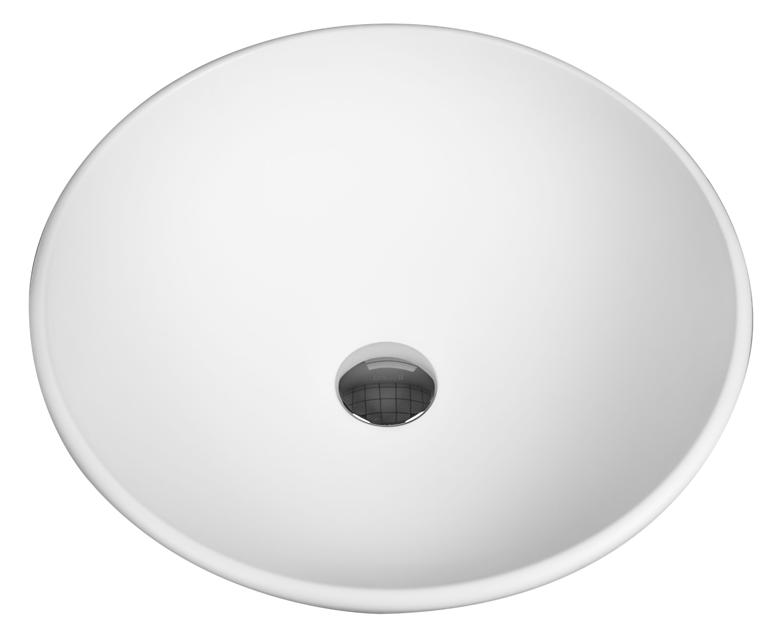 PER-scaled-14.jpg ALONI PER SOLID SURFACE TOP-MOUNTED WASHBOWL (42X14CM) - MATTE WHITE – Image 1