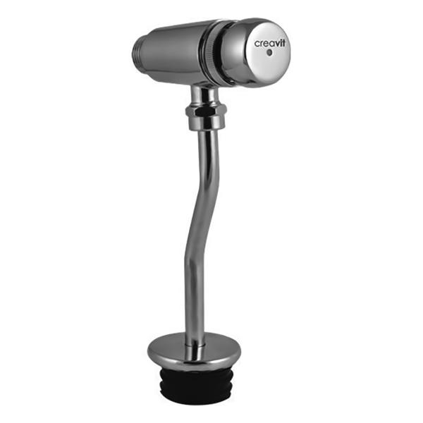 CREAVIT HAKTOILET - VLOERTOILET - GESLOTEN RAND - 48,5X20X58,5 CM - GLANZEND WIT