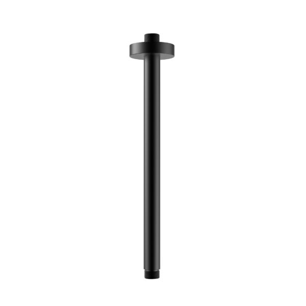 UNIFORMA SHOWER ARM – CEILING MOUNT – 30 CM – MATT BLACK (PVD)