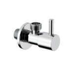 UNIFORMA ANGLE VALVE – 1/2" X 3/8" – Chrome