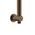 BARRE COULISSANTE DE DOUCHE UNIFORMA - AVEC RACCORDEMENT D'EAU - 69 CM - BRONZE BRUN (PVD) – Image 2