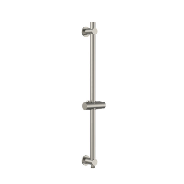 UNIFORMA SHOWER SLIDE BAR – WITH WATER CONNECTION – 69 CM – BRUSHED STAINLESS STEEL