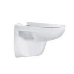 Aloni Pro Wall-Hung Toilet - Rimless - With Seat - Thermoplast (Pp) - Softclose - Quick Release - 35.5x41x54.5 Cm - Blanc Brillant – Image 7