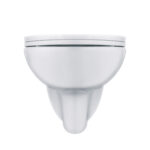 ALONI PRO WALL-HUNG TOILET - RIMLESS - WITH SEAT - THERMOPLAST (PP) - SOFTCLOSE - QUICK RELEASE - 35.5X41X54.5 CM - GLOSSY WHITE - Image 6