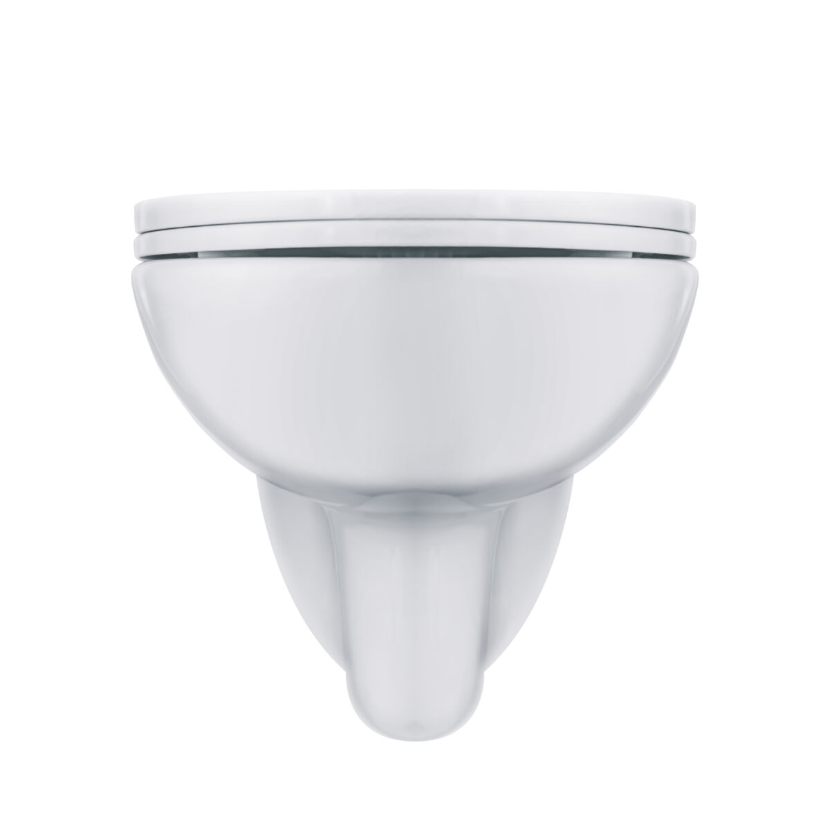 Aloni Pro Wall-Hung Toilet - Rimless - With Seat - Thermoplast (Pp) - Softclose - Quick Release - 35.5x41x54.5 Cm - Blanc Brillant – Image 6