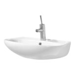 SEDEF Céramique WASHBASIN WHITE Avec trou de robinetterie 60X45CM