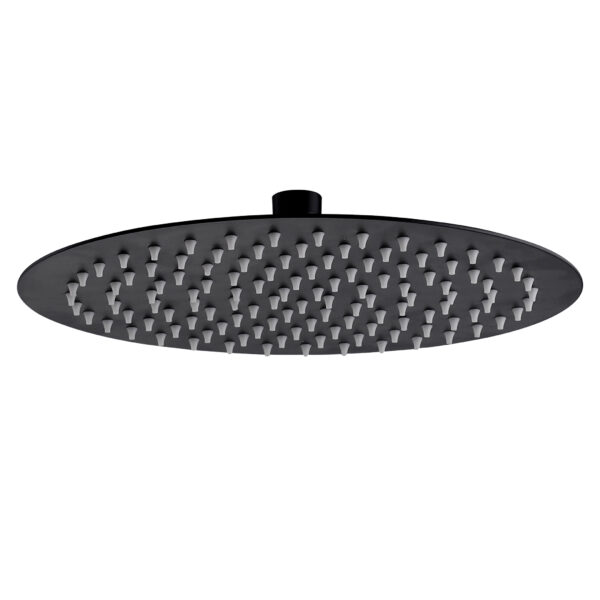ALONI ROUND RAINSHOWER RVSMATT BLACK Ø40CM