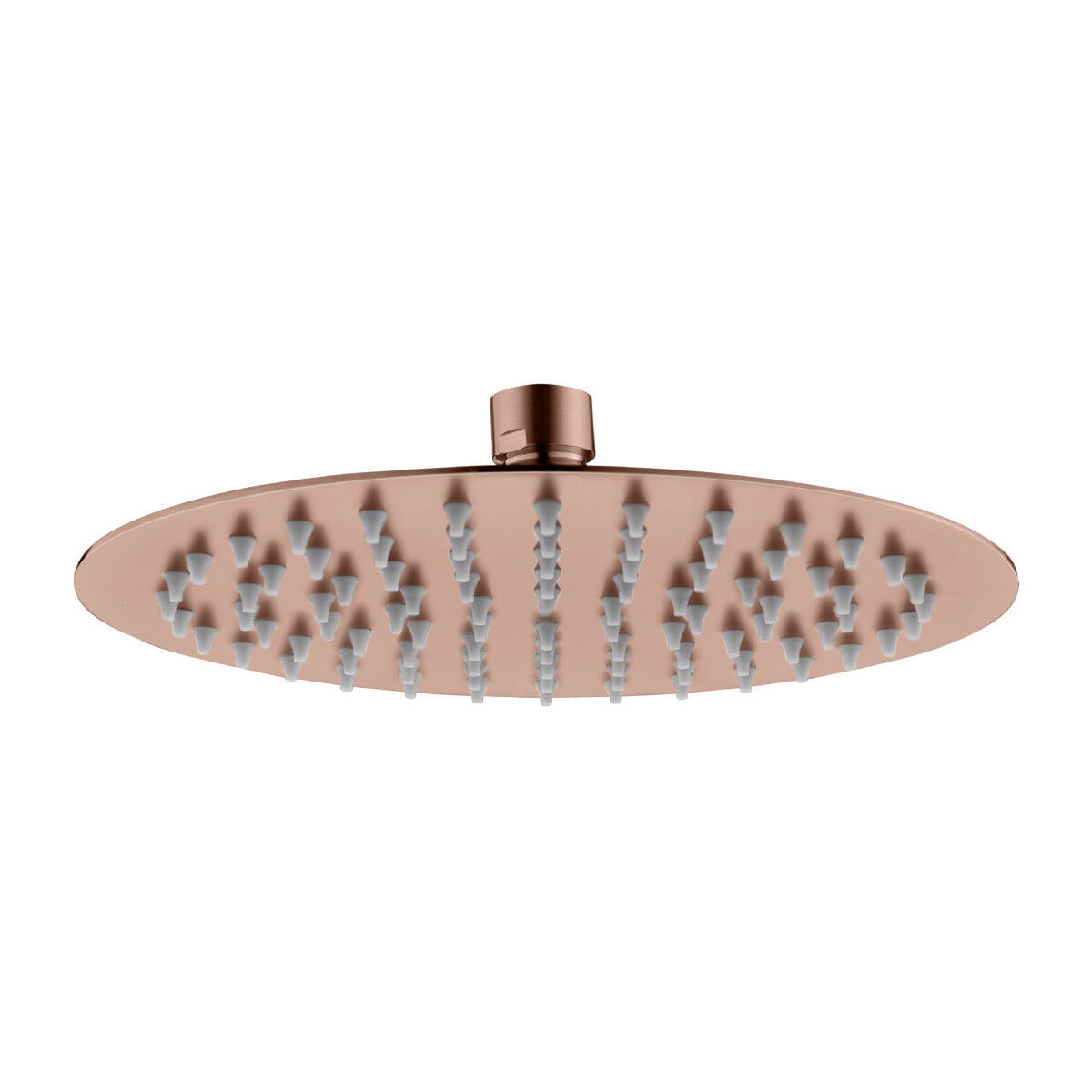 Round Rainshower Brushed Copper – Image 2