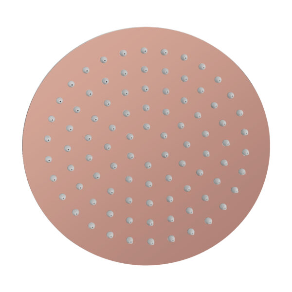 ROUND RAINSHOWER BRUSHED COPPER