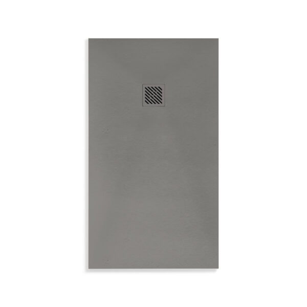 ALONI MADISON SHOWER TRAY - COMPOSITE - 100X100X3CM - MATT GREY
