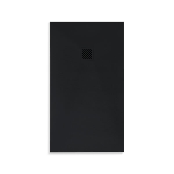 RECEVEUR DE DOUCHE ALONI MADISON - COMPOSITE - 140X90X3CM - NOIR MAT