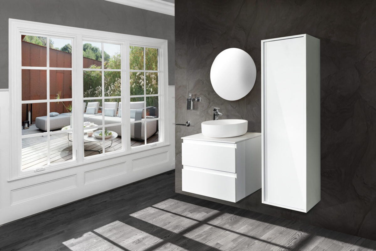 Aloni Sally Armoire Bas (80cm) - Blanc Mat – Image 2