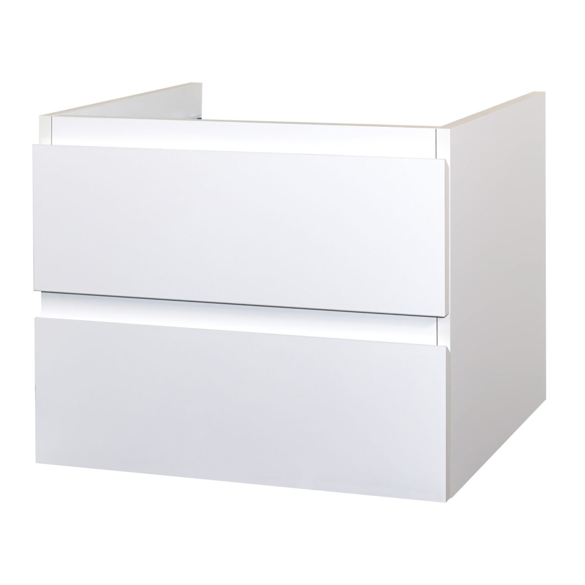 Armoire Colonne Aloni Sally (160cm) - Blanc Brillant – Image 2