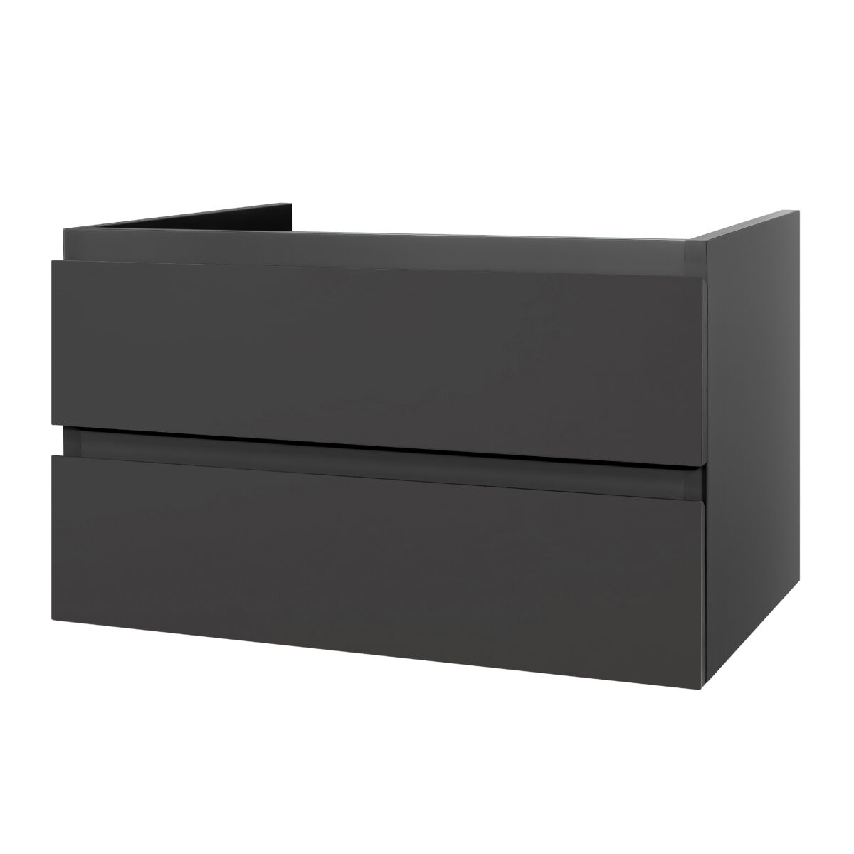 Aloni Sally Undercabinet (100cm) - Grey Glossy - Afbeelding 1