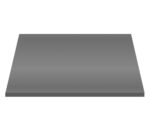 ARMOIRE MIROIR ALONI SALLY, 2 PORTES (60X70CM) - COULEUR ALUMINIUM – Image 2