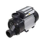 Baignoire Autoportante Adonism Avec Jets D'hydro Massage (190x96x82cm) - Noir Mat – Image 3