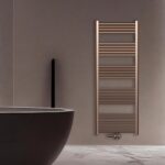 Sèche-Serviettes Central Connection Cuivre Brossé 1200x600-414 Watt – Image 2