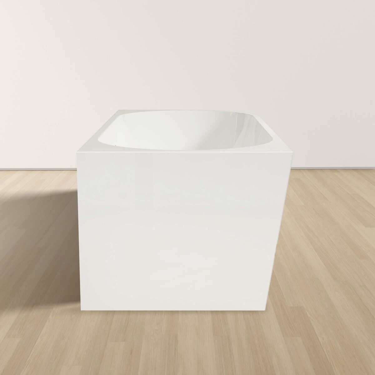 Baignoire D'angle Aloni - Gauche - Avec Vidange Et Vidage À Clic - Acrylique - 170x78x58 Cm - Blanc Brillant – Image 5