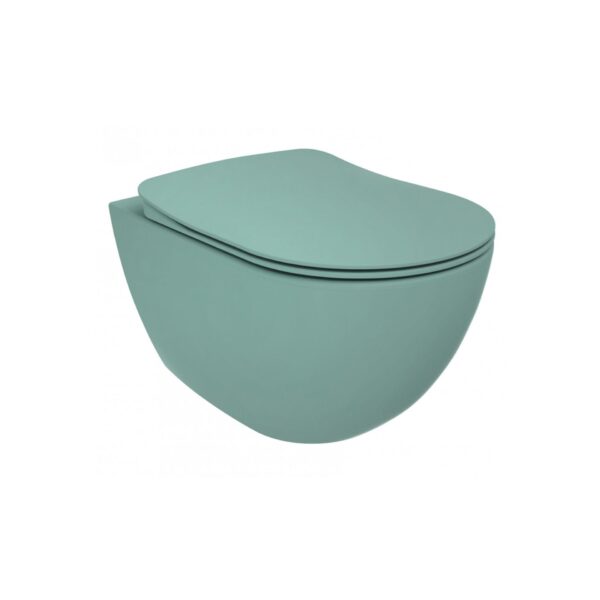 TOILETTE SUSPENDU CREAVIT RIMOFF - VERT NIL