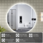 ERFU MIRROR LED ANTI FOGΦ 100CM - Image 7