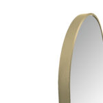ALONI AVALO MIRROR - WITH LED LIGHTING - OVAL - WITH FRAME - WITH HEATING - LED COLOR TEMPERATURE 3500-6500K - 50X100CM - BRUSHED GOLD - Image 2