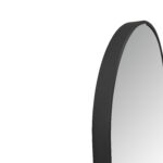 ALONI AVALO MIRROR - WITH LED LIGHTING - OVAL - WITH FRAME - WITH HEATING - LED COLOR TEMPERATURE 3500-6500K - 50X100CM - MATT BLACK - Image 2