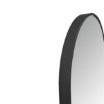 Miroir Led Ovale Aloni Chauffant (100x50cm) Noir Mat – Image 2