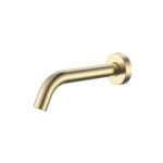 UNIFORMA BATH SPOUT – WALL-MOUNTED – CUTTABLE LENGTH – Geborsteld goud