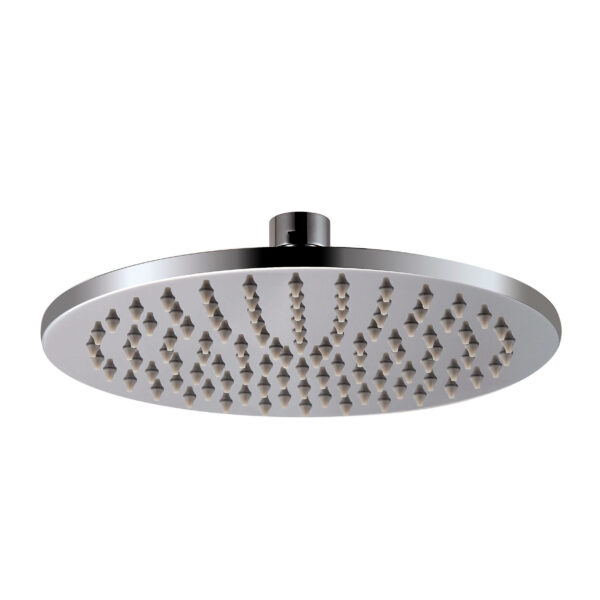 UNIFORMA OVERHEAD SHOWER – ROUND DESIGN – 30 CM DIAMETER – BRUSHED RVS