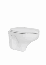 WANDVLOERTOILET - WIT