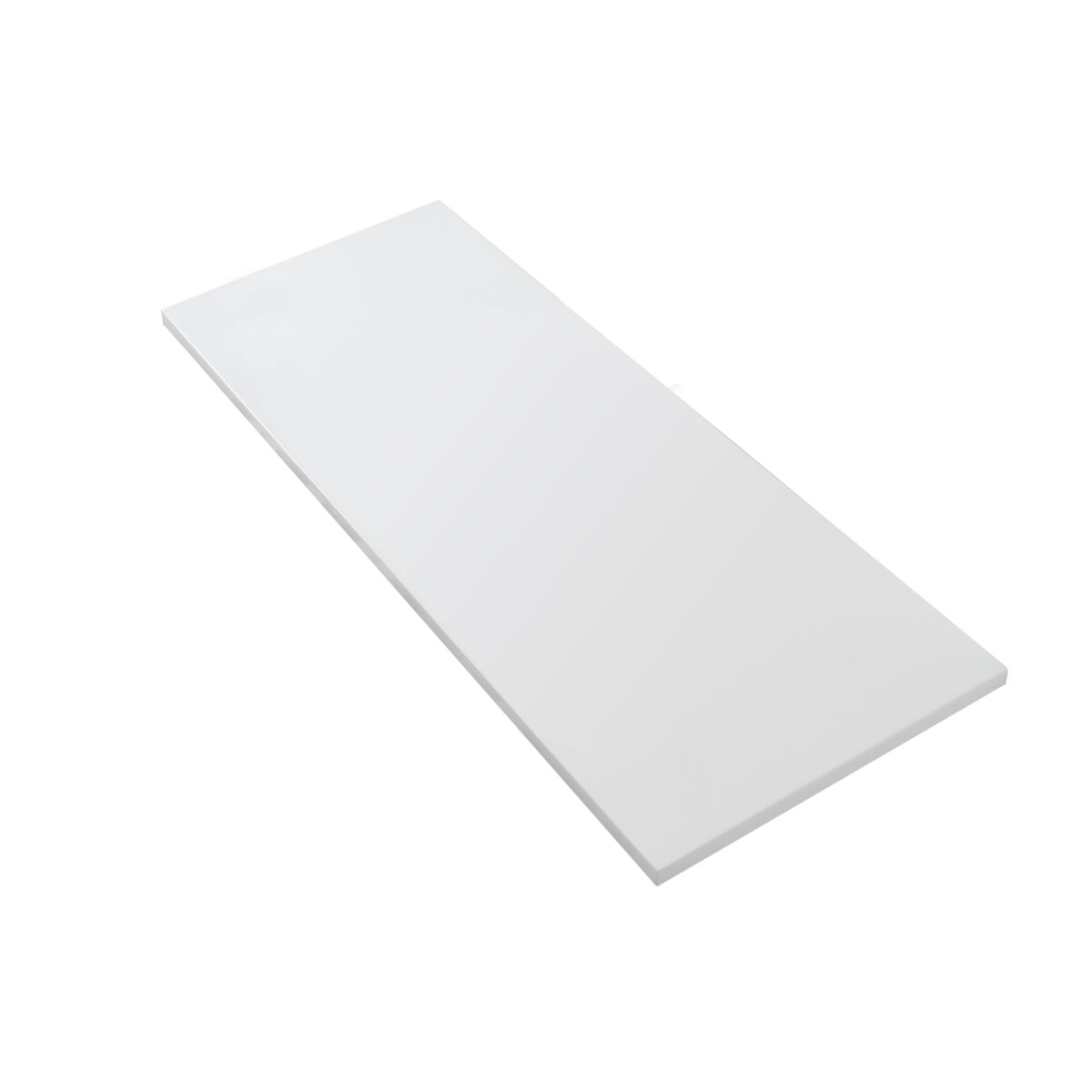 Meuble Lavabo Kamellia - 1 Tiroir - Sans Poignée - Fermeture Douce – 119x40x52 Cm - Noyer Clair – Image 15