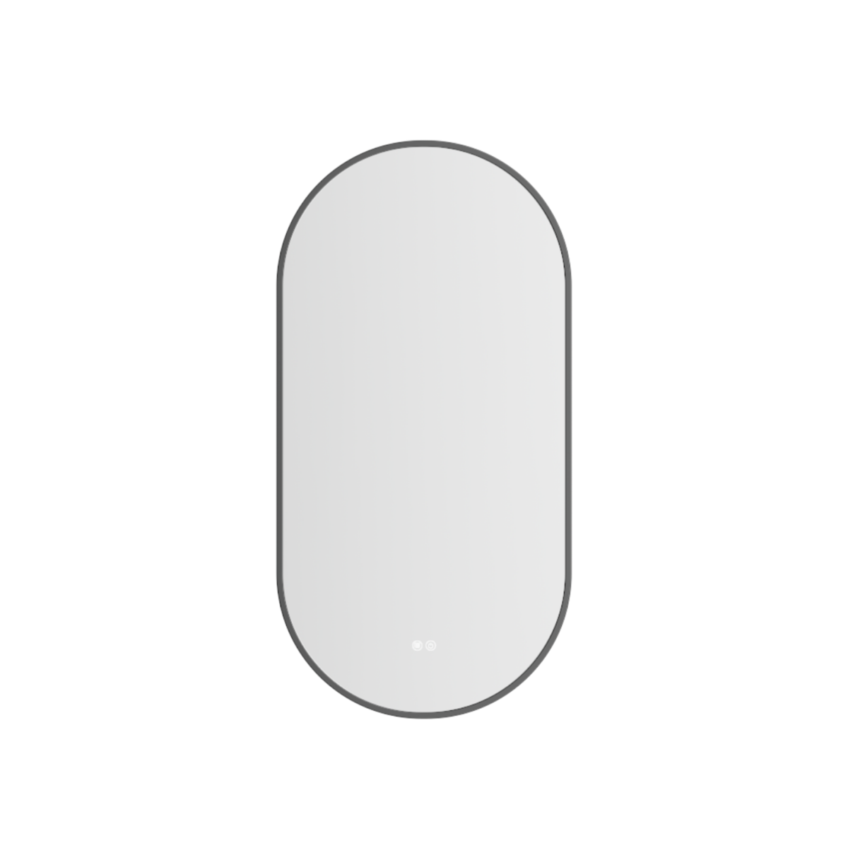 Erfu Mirror Led Anti Fog W50xh100cm Mattete Black - Image 5